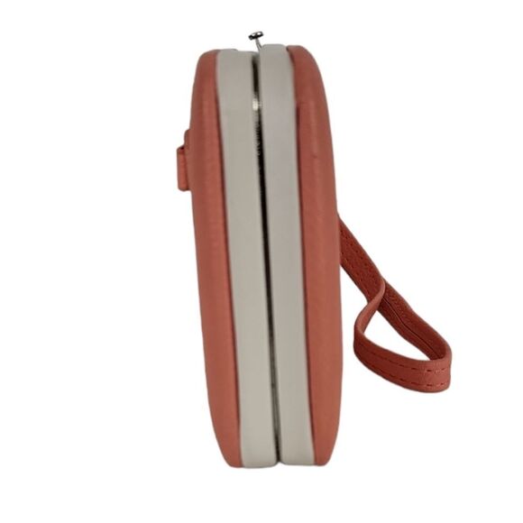 Elenxs Orange Sherbert Bow Knot Phone Case Long Wallet Wristlet - Picture 3 of 7